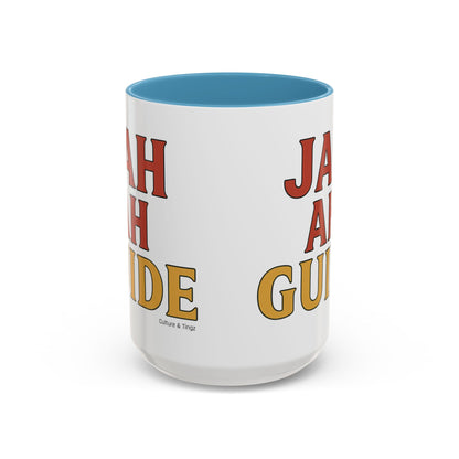 Jah Ah Guide Ceramic Mugs  – Letterwork Edition