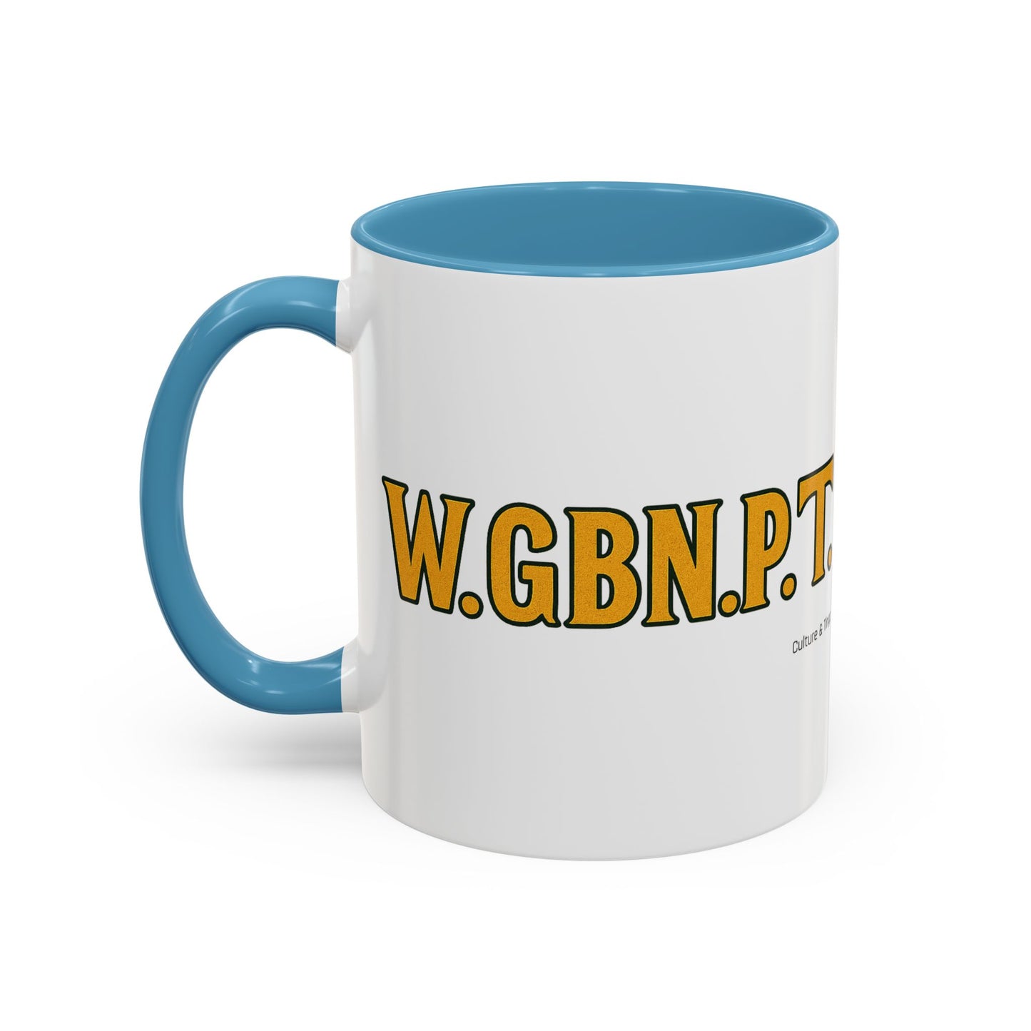 W.G.B.N.P.T. Ceramic Mugs  – Letterwork Edition