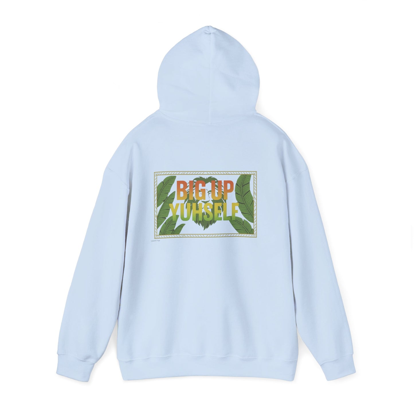 Big Up Yuhself - Unisex Hoodie (Letterwork edition)
