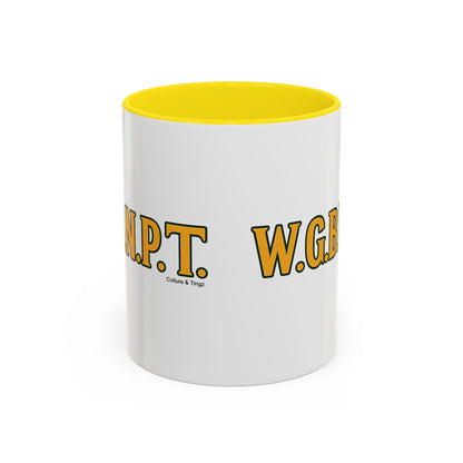 W.G.B.N.P.T. Ceramic Mugs  – Letterwork Edition