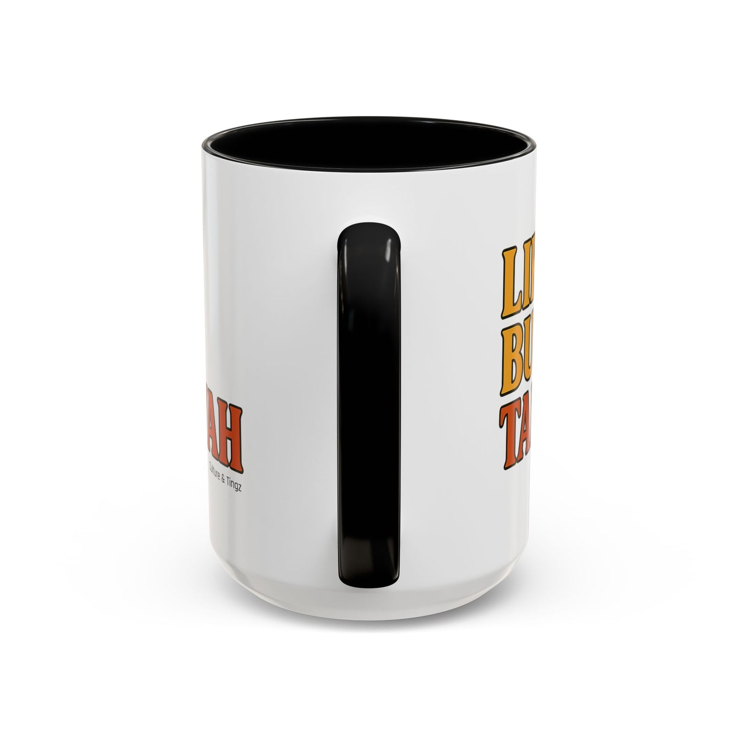 Likkle but Tallawah Ceramic Mugs  – Letterwork Edition