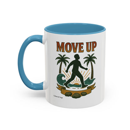Move Up - Accent Coffee Mug