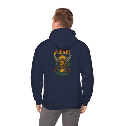 W.G.B.N.P.T. - Unisex Hoodie (Letterwork front, Artwork Back)