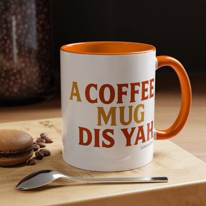 "A Coffee Mug Dis Yah" – Letterwork Edition