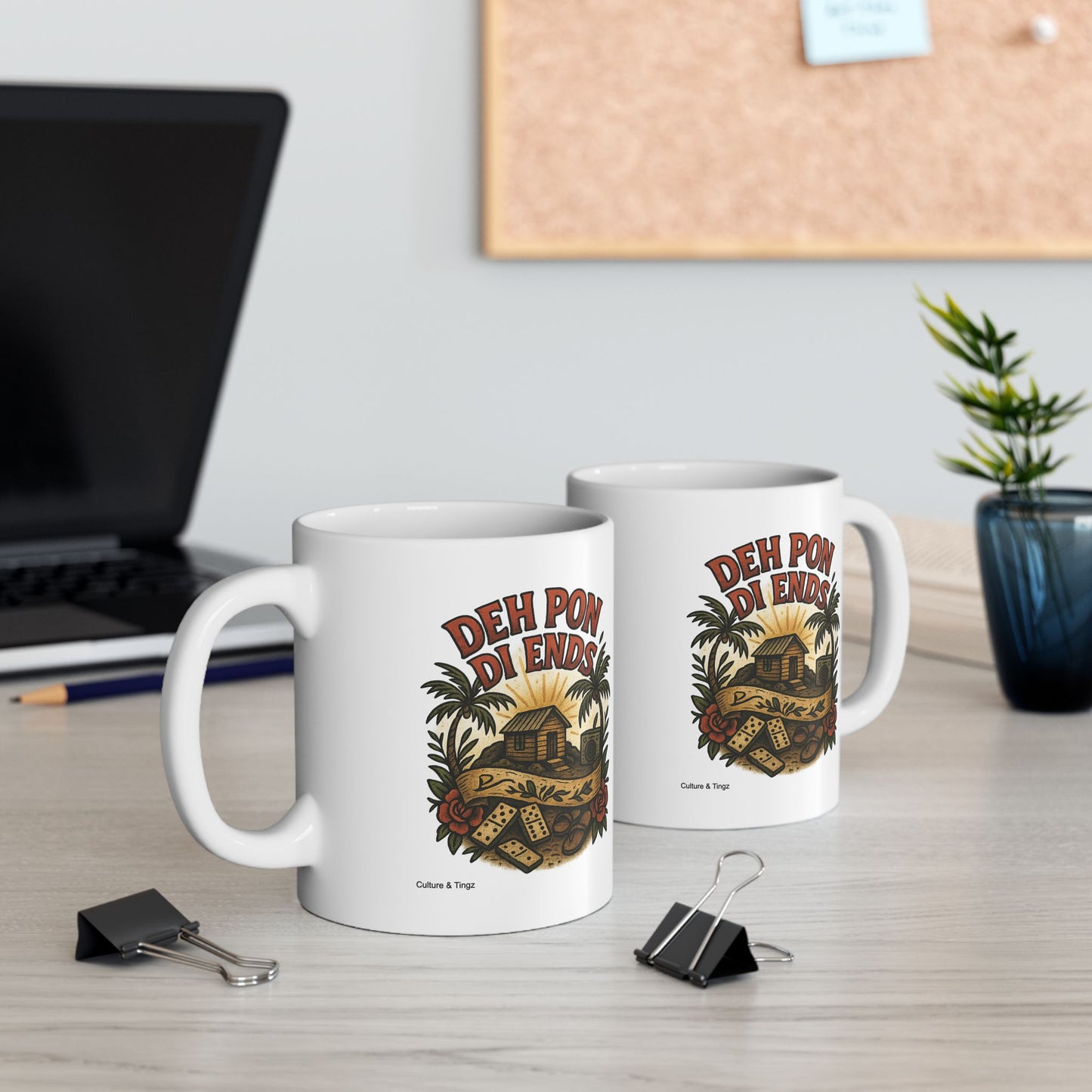 "Deh Pon Di Ends" Mug - 11 or 15 oz.