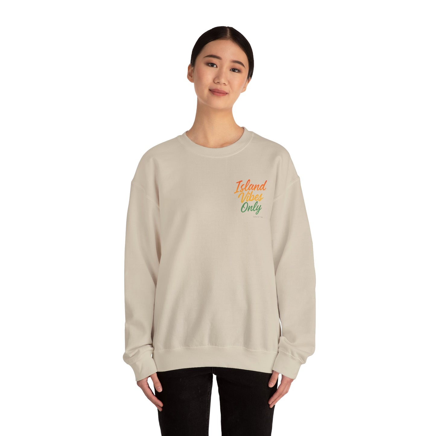 Island Vibes Only - Unisex Crewneck Sweater