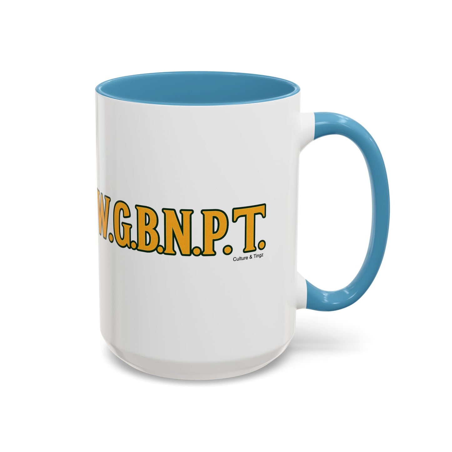 W.G.B.N.P.T. Ceramic Mugs  – Letterwork Edition