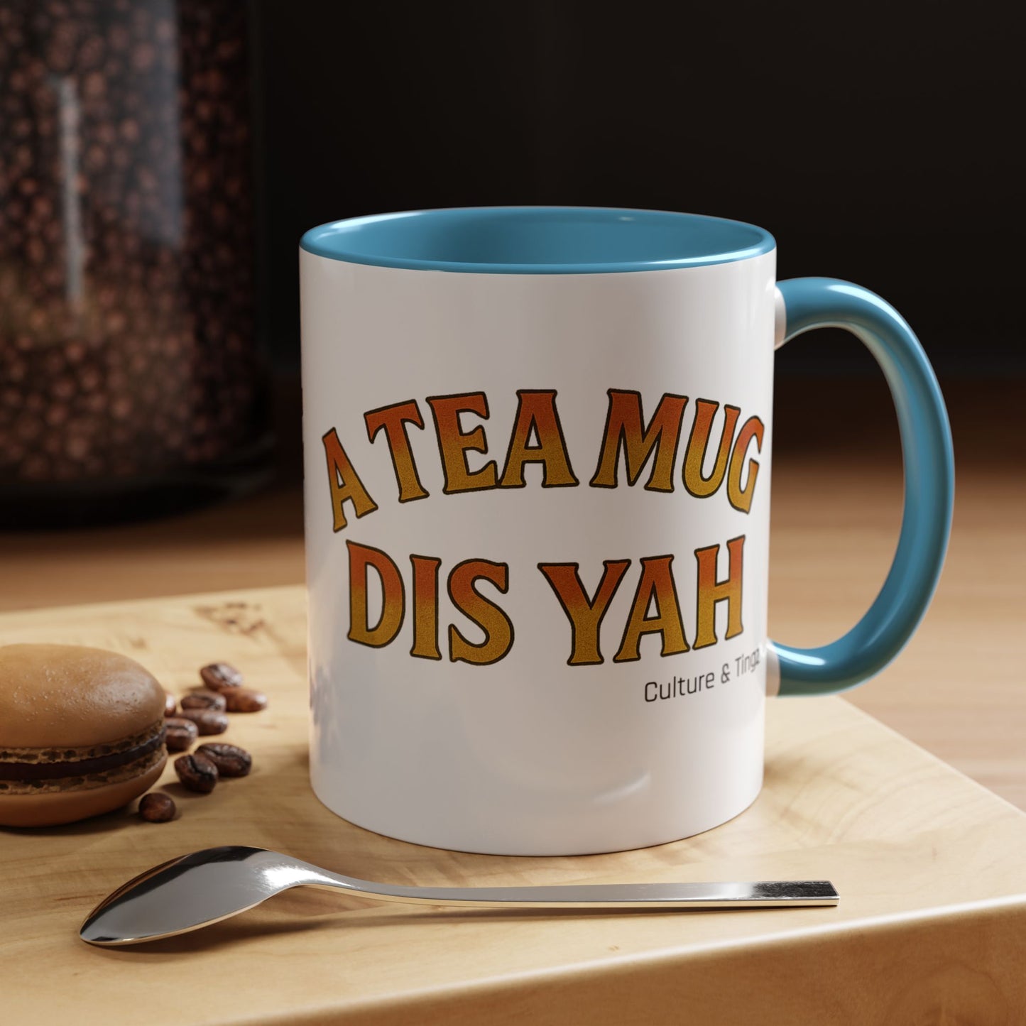 A Tea Mug Dis Yah – Accent Mug Letterwork Edition