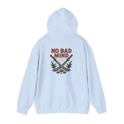No Bad Mind - Unisex Hoodie (Letterwork front, Artwork Back)