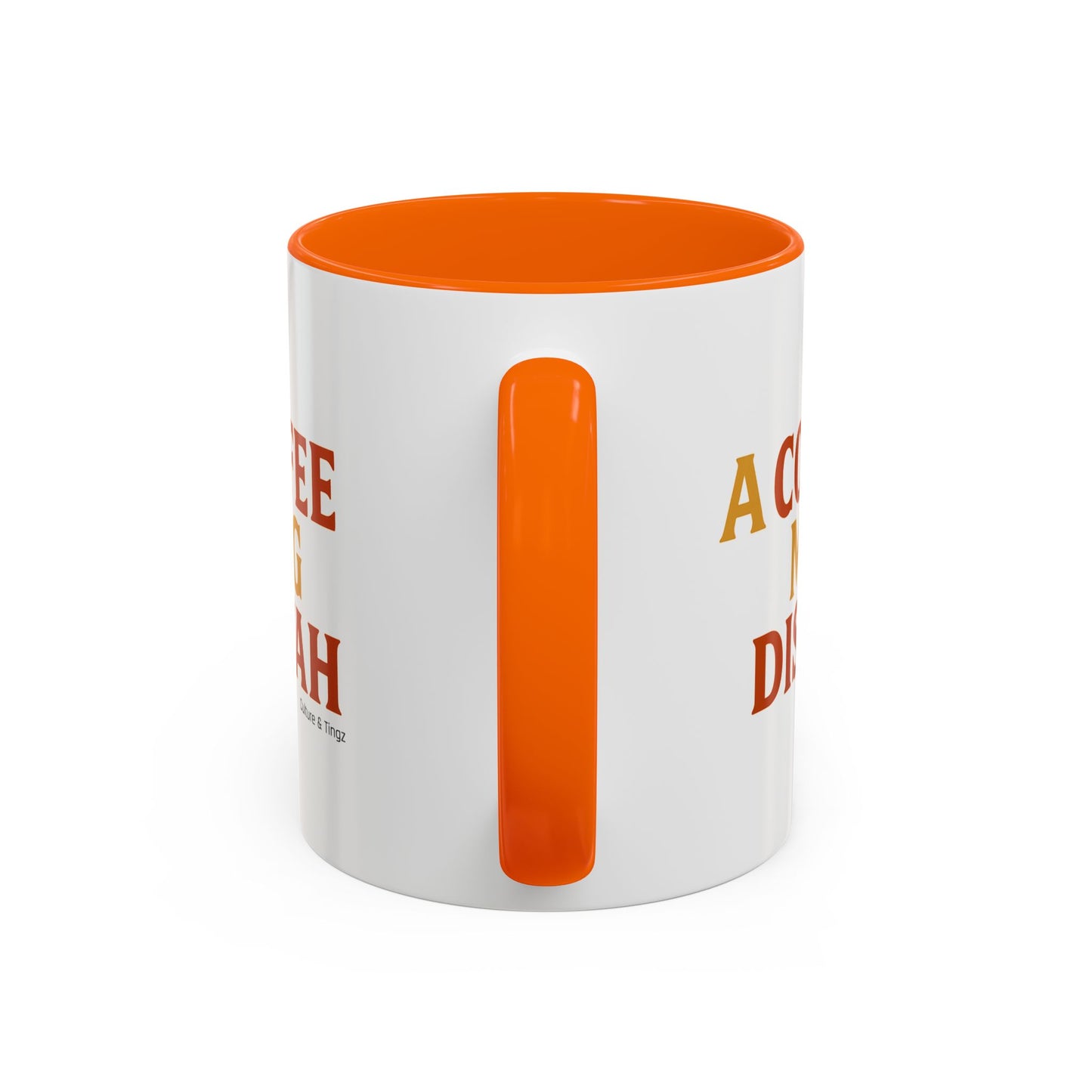 "A Coffee Mug Dis Yah" – Letterwork Edition
