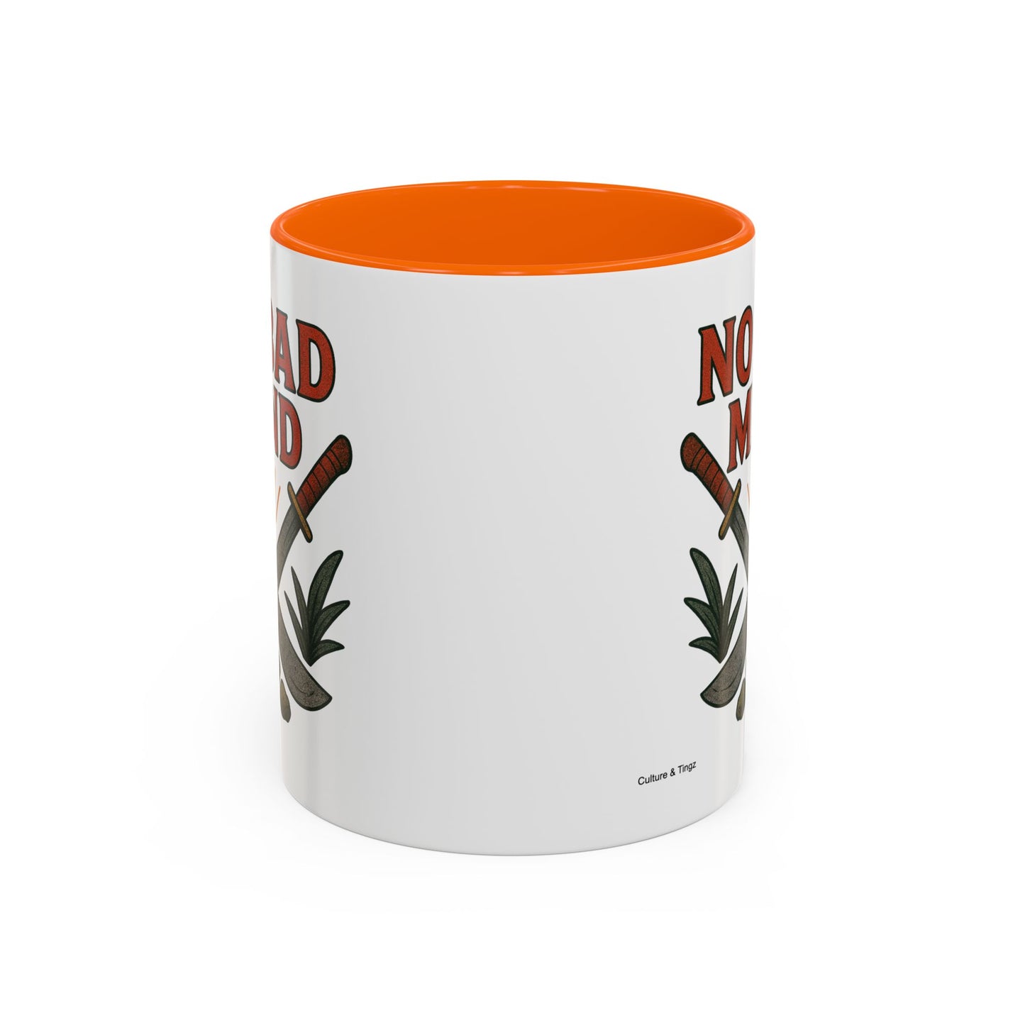 No Bad Mind - Accent Coffee Mug