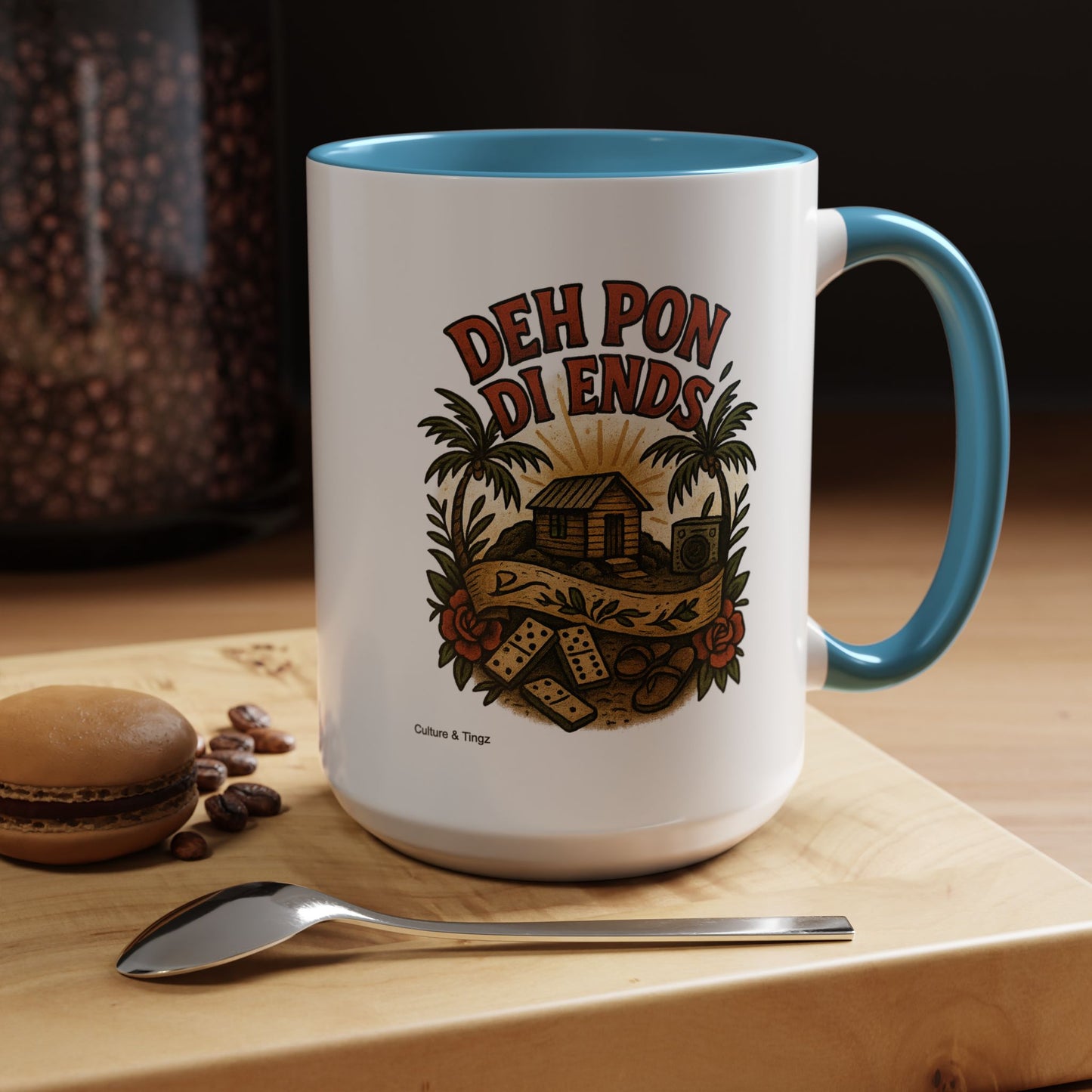 Deh Pon Di Ends - Accent Coffee Mug
