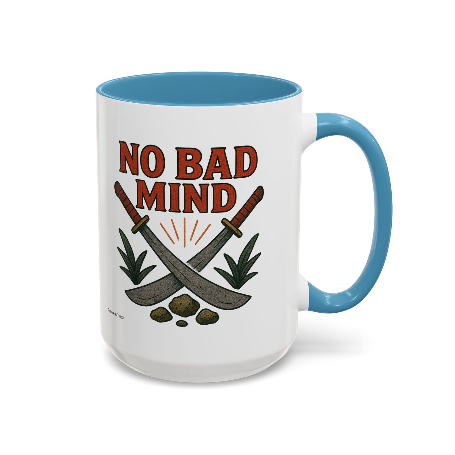 No Bad Mind - Accent Coffee Mug