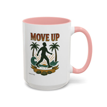 Move Up - Accent Coffee Mug