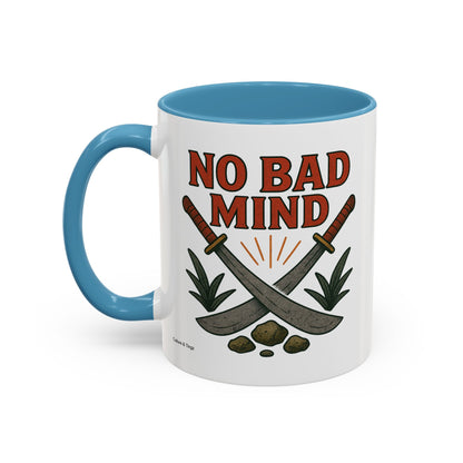 No Bad Mind - Accent Coffee Mug