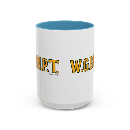 W.G.B.N.P.T. Ceramic Mugs  – Letterwork Edition