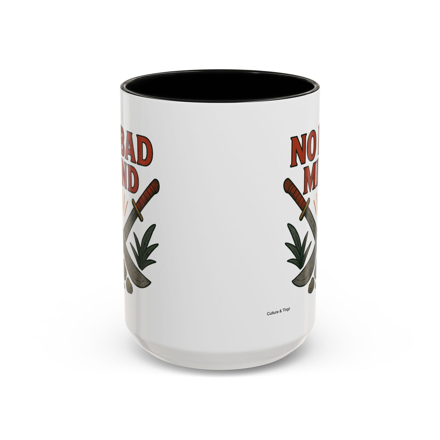 No Bad Mind - Accent Coffee Mug