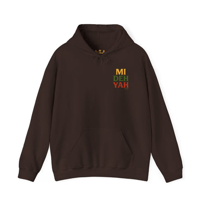 Mi Deh Yah - Unisex Hoodie (Letterwork edition)