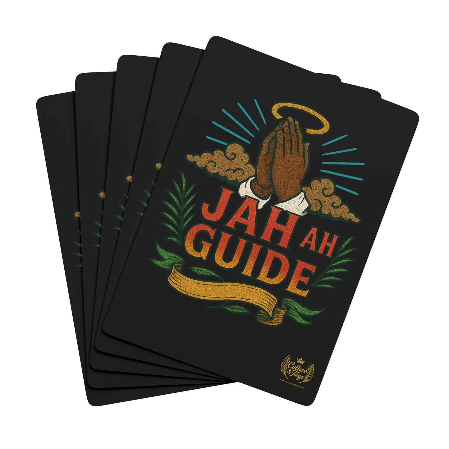 "Jah Ah Guide" Poker Cards - Complete Deck