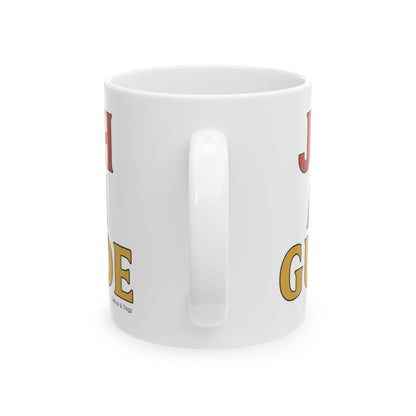 Jah Ah Guide Ceramic Mugs- Letterwork Collection