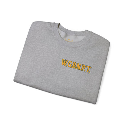 W.G.B.N.P.T. - Unisex Crewneck Sweater (Letterwork Front, Full Artwork Back)