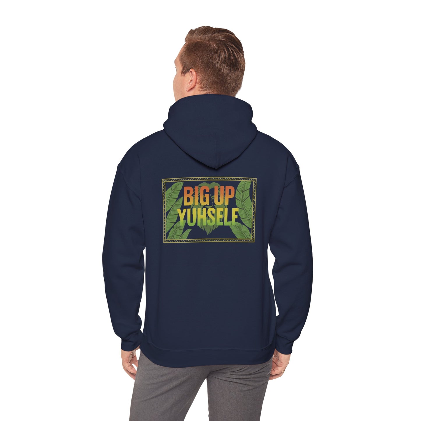 Big Up Yuhself - Unisex Hoodie (Letterwork edition)