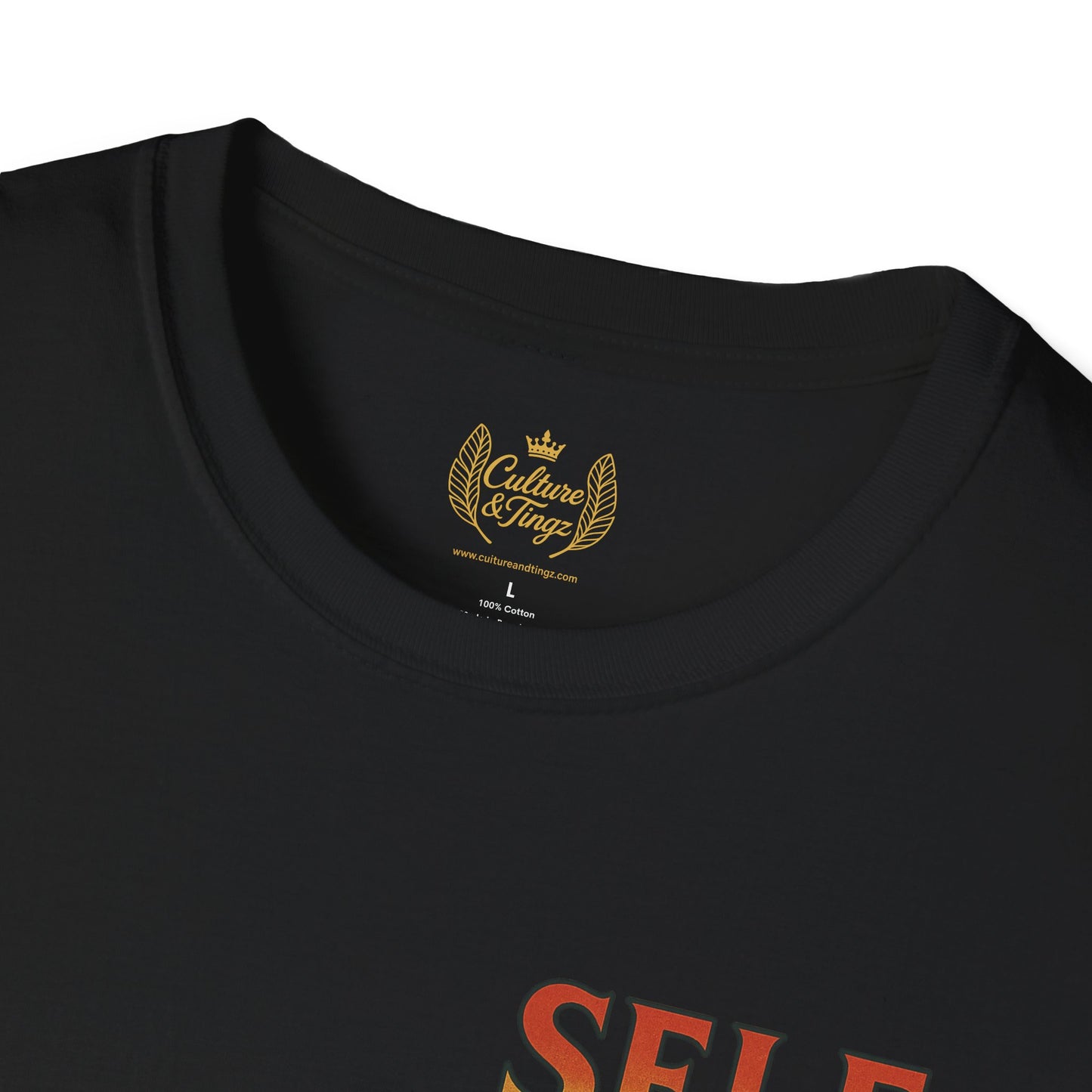Self Belief  -  Unisex Short Sleeve Tee (Lettering Front, Full Artwork Back)
