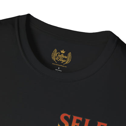 Self Belief  -  Unisex Short Sleeve Tee (Lettering Front, Full Artwork Back)