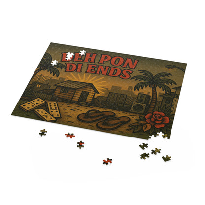Deh Pon Di Ends Puzzle -  120,252 or 500 Pieces