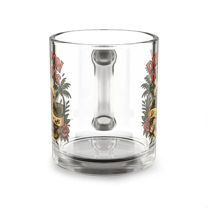 Deh Pon Di Ends Glass Mug - 10 oz.