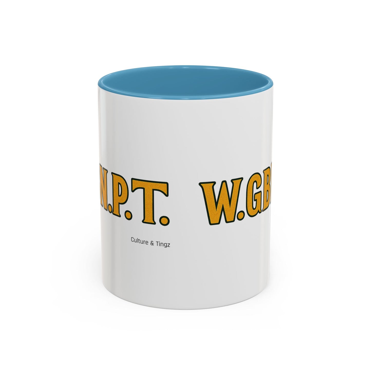 W.G.B.N.P.T. Ceramic Mugs  – Letterwork Edition