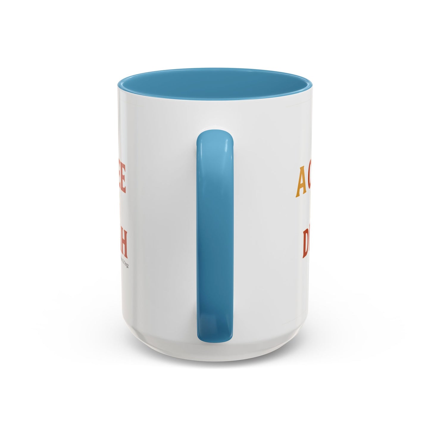 "A Coffee Mug Dis Yah" – Letterwork Edition