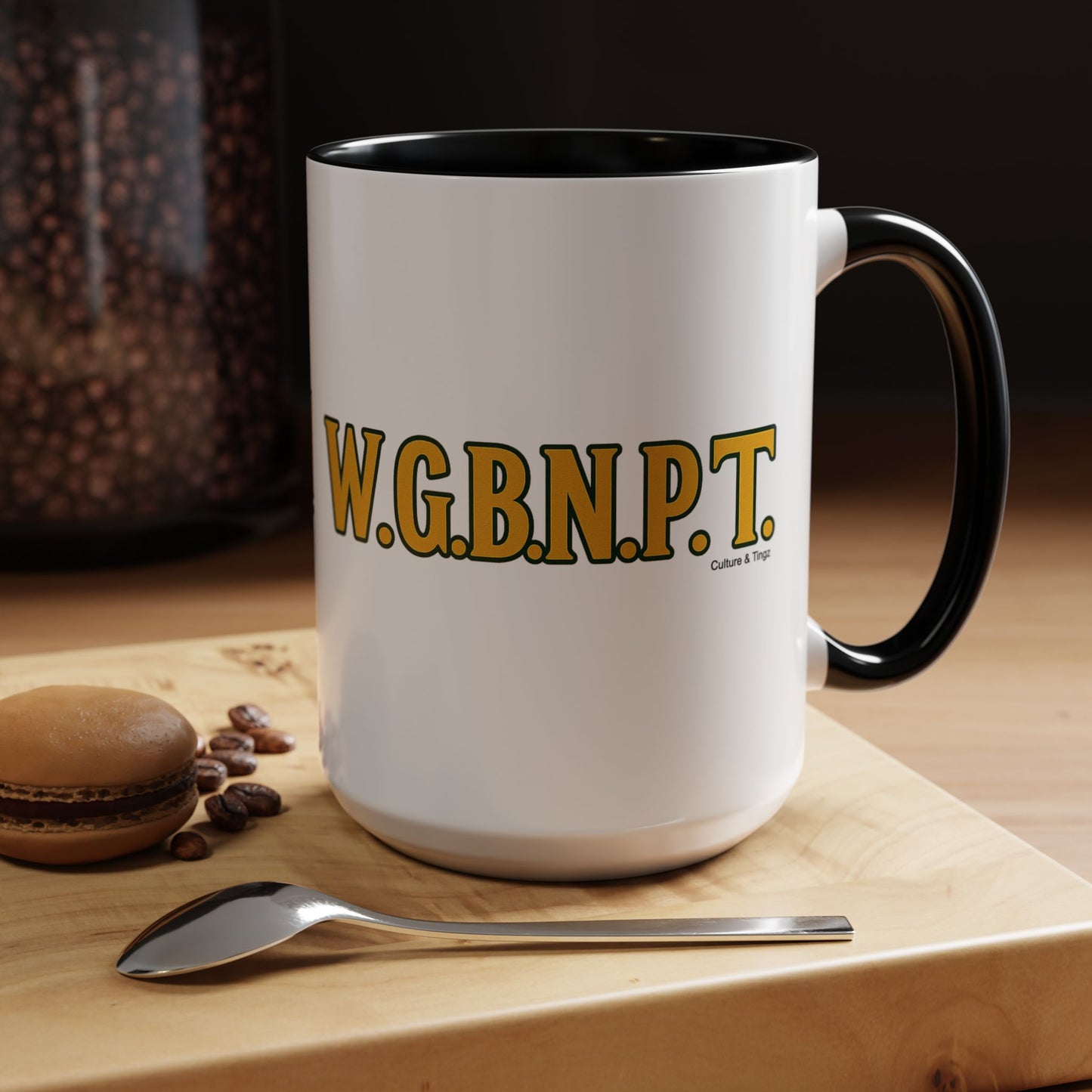 W.G.B.N.P.T. Ceramic Mugs  – Letterwork Edition