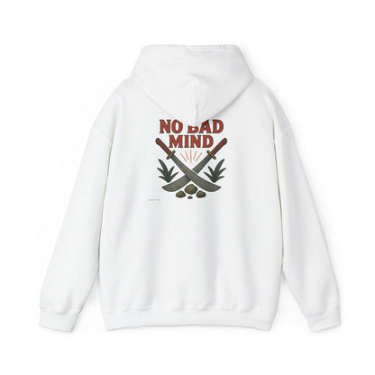 No Bad Mind - Unisex Hoodie (Letterwork front, Artwork Back)