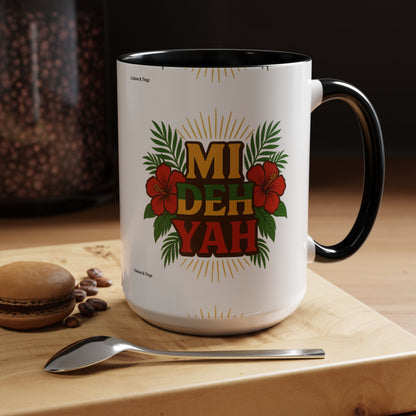 Mi Deh Yah Ceramic Mugs  – Artwork Edition