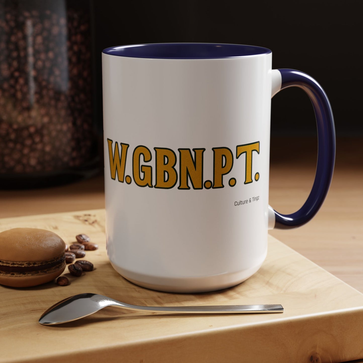 W.G.B.N.P.T. Ceramic Mugs  – Letterwork Edition