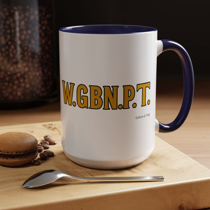 W.G.B.N.P.T. Ceramic Mugs  – Letterwork Edition