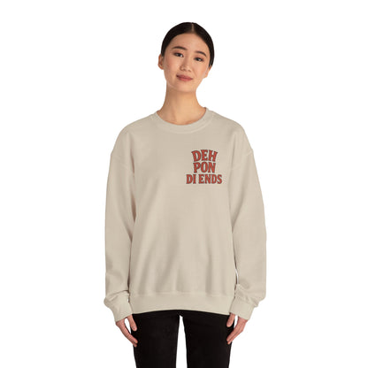 Deh Pon Di Ends - Unisex Crewneck Sweater