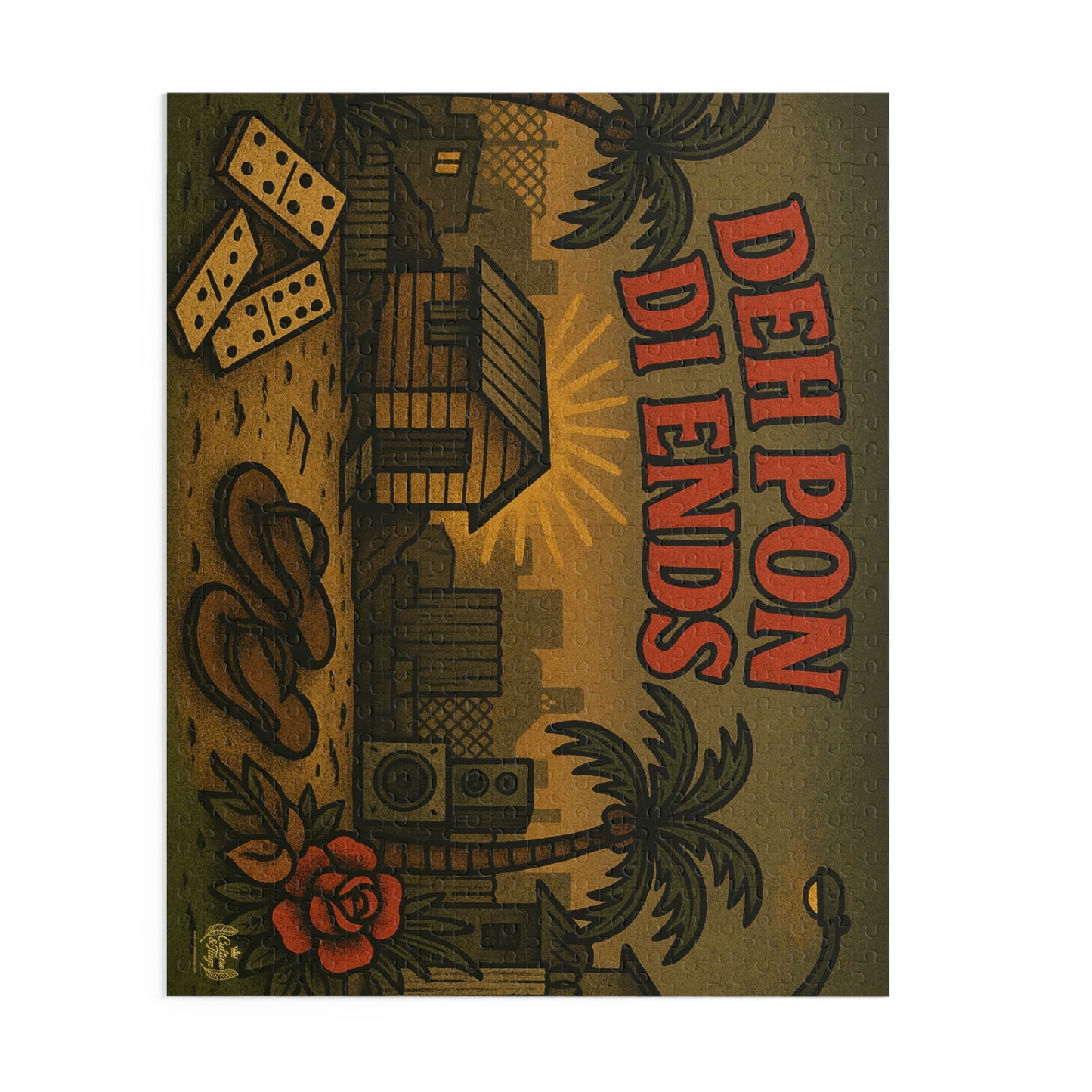 Deh Pon Di Ends Puzzle -  120,252 or 500 Pieces
