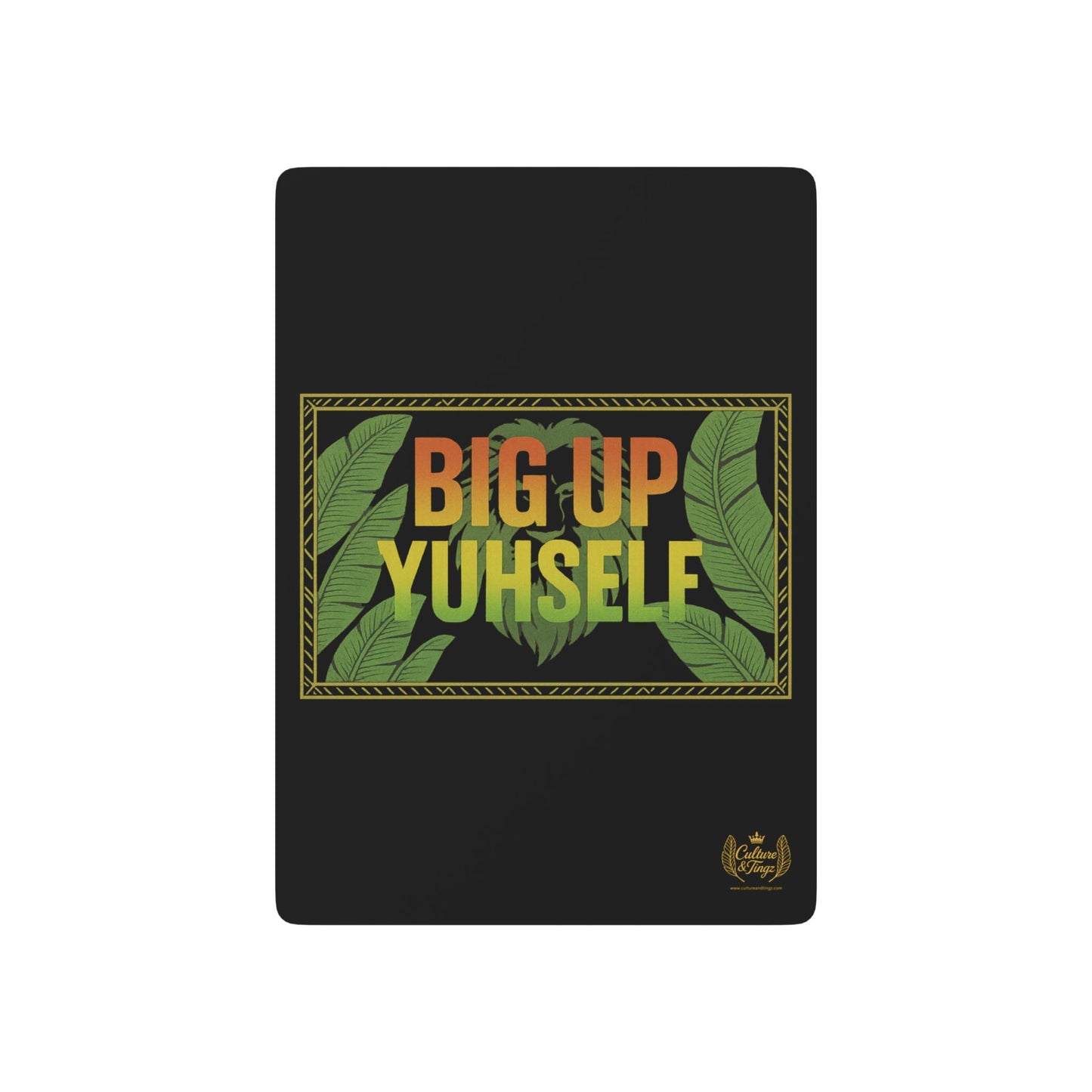 "Big Up Yuhself" Poker Cards - Complete Deck