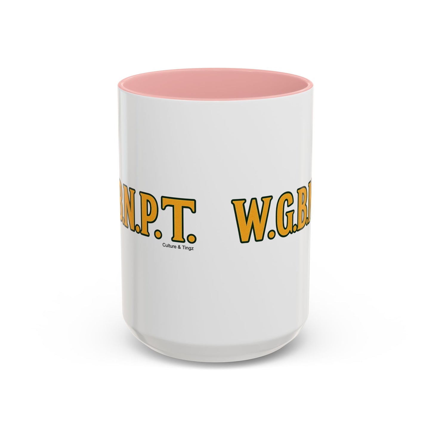 W.G.B.N.P.T. Ceramic Mugs  – Letterwork Edition