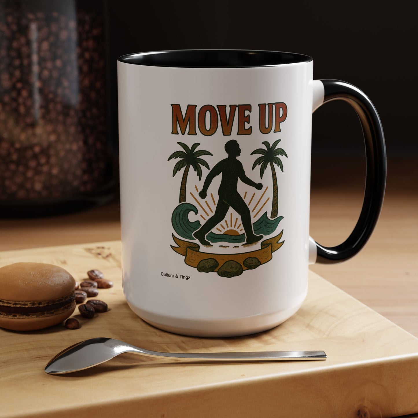 Move Up - Accent Coffee Mug