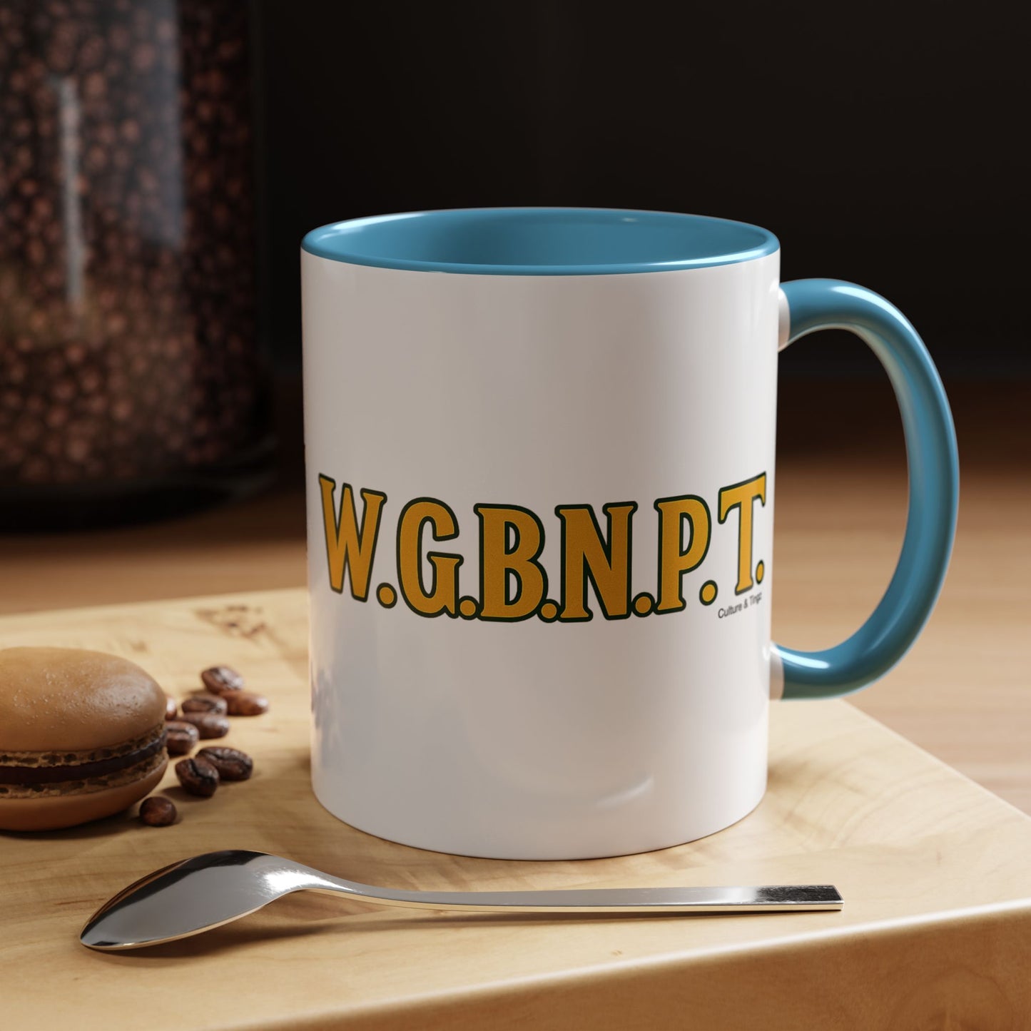 W.G.B.N.P.T. Ceramic Mugs  – Letterwork Edition