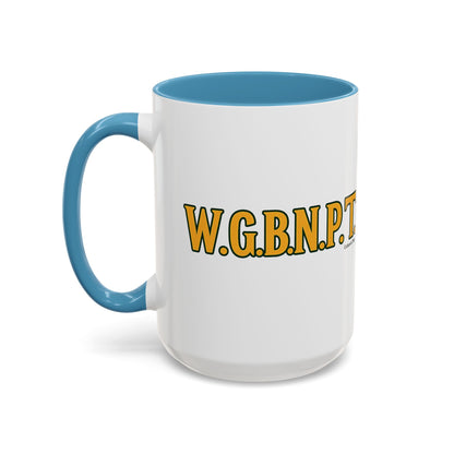 W.G.B.N.P.T. Ceramic Mugs  – Letterwork Edition