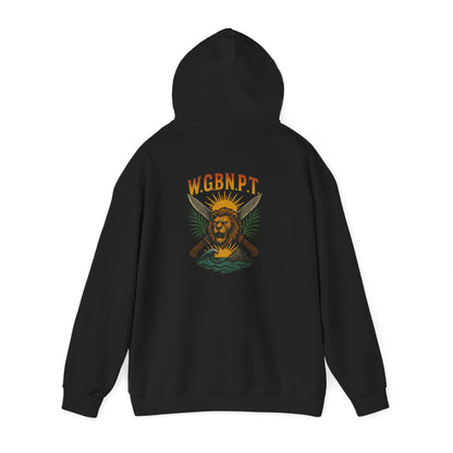 W.G.B.N.P.T. - Unisex Hoodie (Letterwork front, Artwork Back)