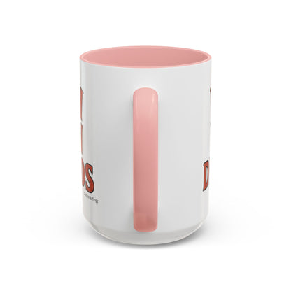 Deh Pon Di Ends Ceramic Mugs  – Letterwork Edition