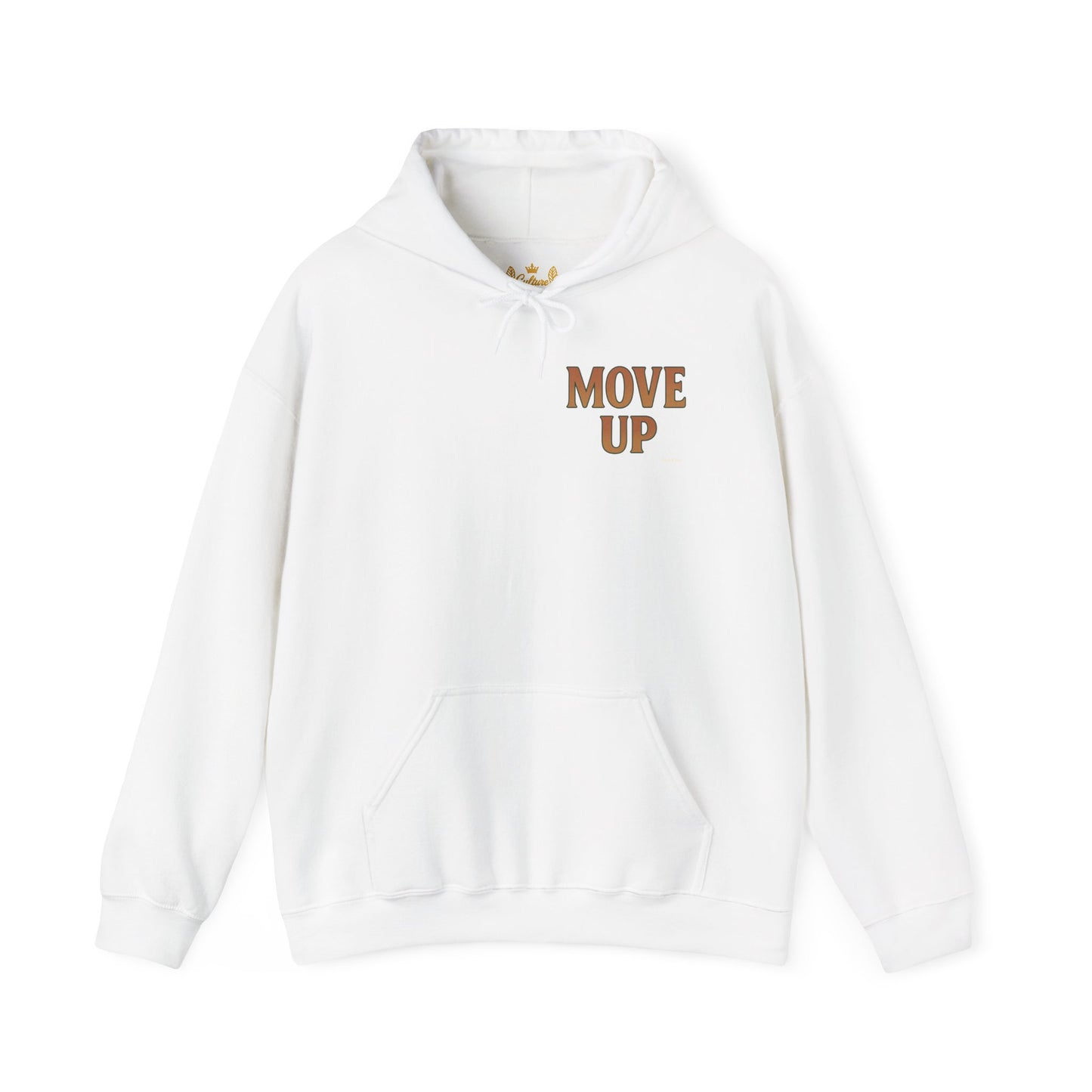 Move Up - Unisex Hoodie (Letterwork front, Artwork Back)