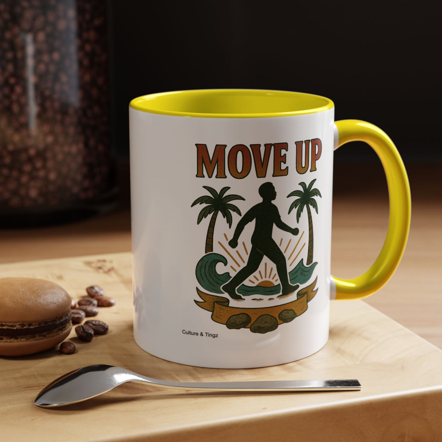 Move Up - Accent Coffee Mug