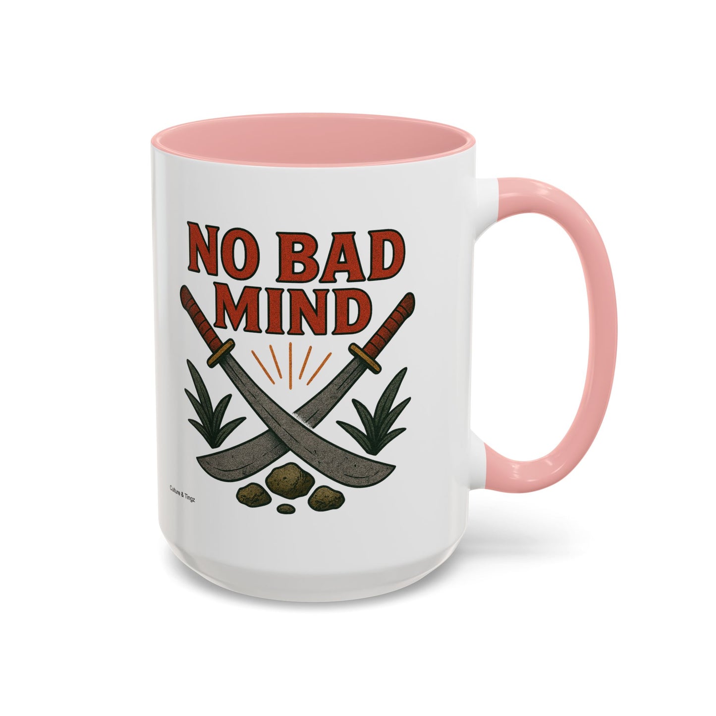 No Bad Mind - Accent Coffee Mug