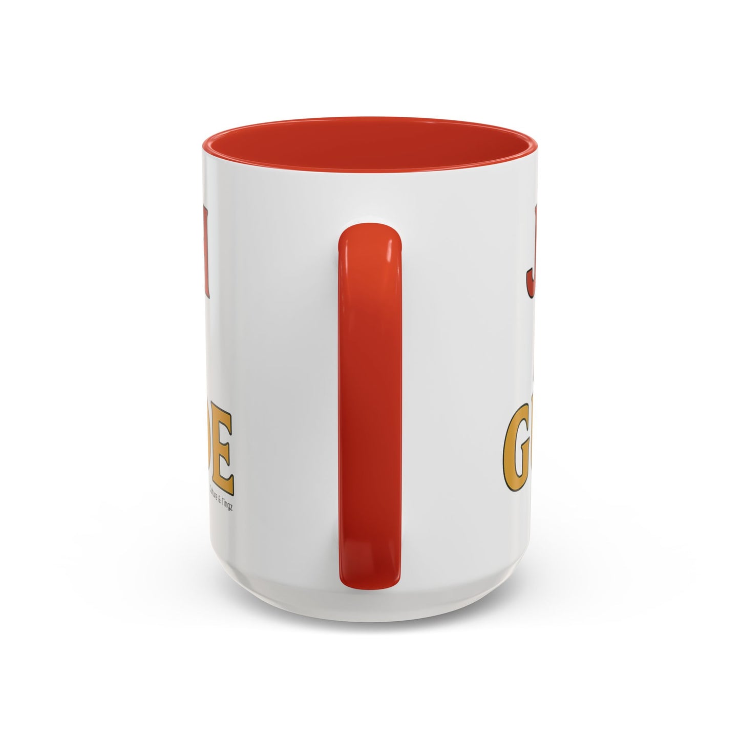 Jah Ah Guide Ceramic Mugs  – Letterwork Edition